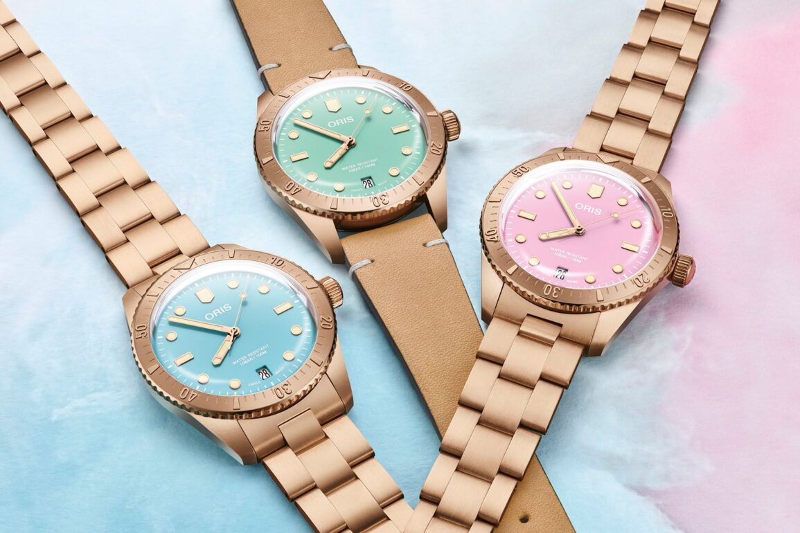 oris bronze cotton candy